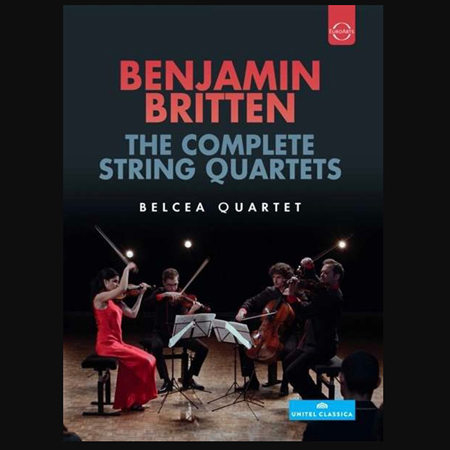 Britten The complete String Quartets - DVD