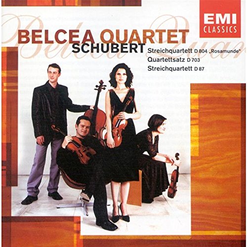 Schubert string quartets belcea