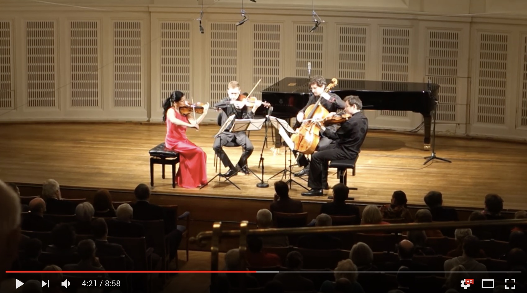 belcea quartet - Anton Webern - Mozart-Saal of the Wiener Konzerthaus